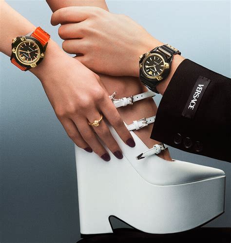 versace watches still|Versace outlet watches.